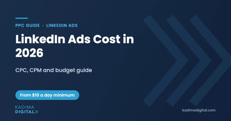 Blog 13 LinkedIn ads cost guide cover: from $10 a day minimum